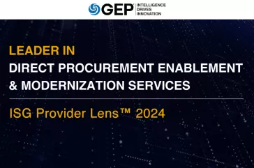Leading the Charge in Direct Procurement Enablement &amp; Modernization