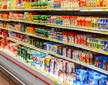 Biens de consommation emballés, alimentation et boissons