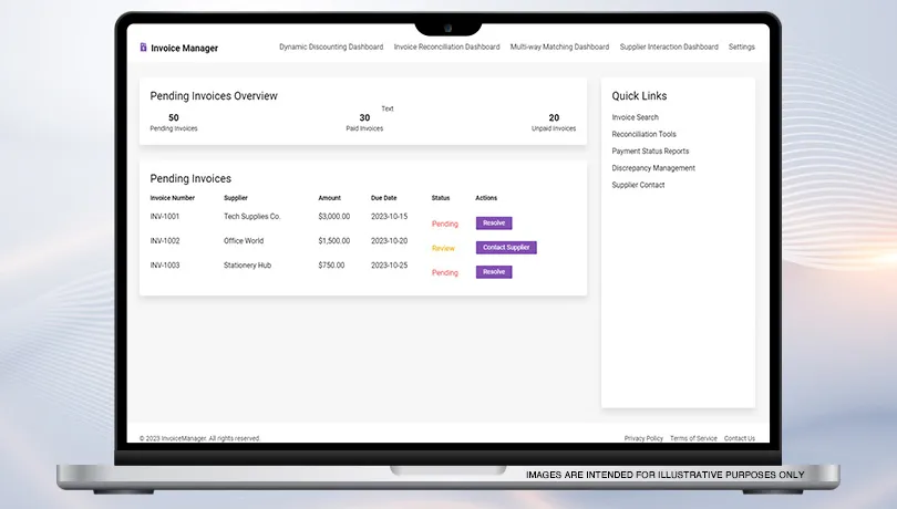 Invoice Reconciliation Software