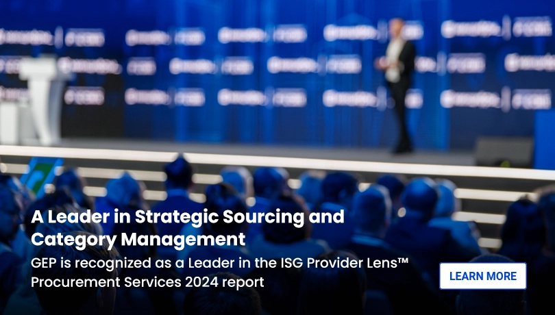 GEP a leader in ISG provider Lens™ & procurement services