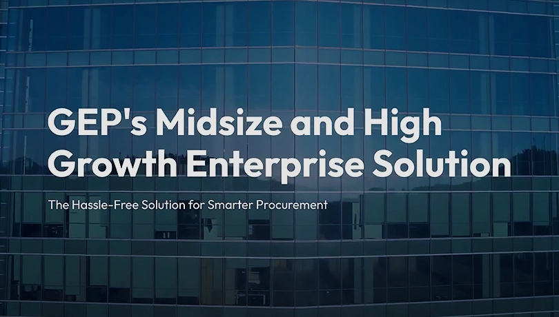 GEP's Midsize and High Growth Enterprise Solution