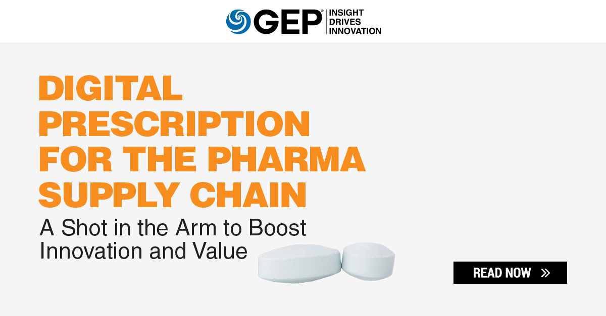 Digital Prescription for the Pharma Supply Chain: A Shot in the Arm to ...